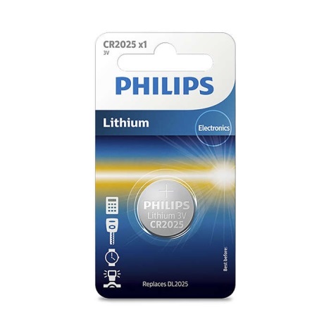 Philips CR2025/01B - Litijska baterija CR2025 MINICELLS 3V