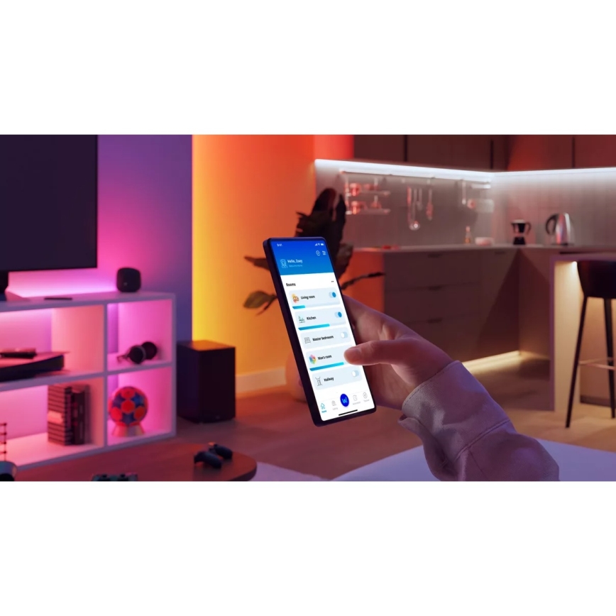 Philips - Daljinski upravljač SMART WIZMOTE 2xAAA Wi-Fi