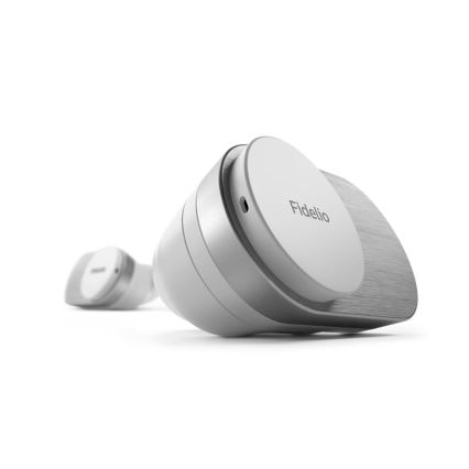 Philips Fidelio T1WT/00 - Bežične slušalice IPX4 2x 60 mAh + 650 mAh srebrna