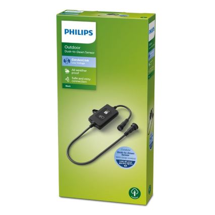 Philips - Vanjski sumrak senzor s tajmerom IP44