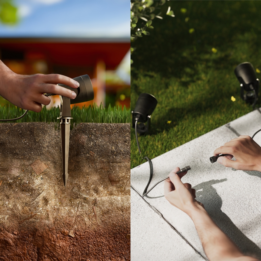 Philips - LED vanjsko reflektorsko svjetlo GARDENLINK REUEL LED/1,5W/24V 2700K IP44