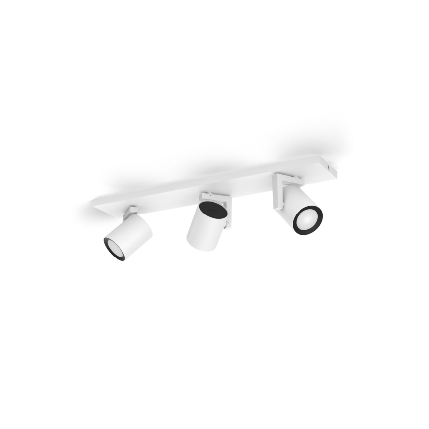 Philips - LED RGBW prigušivo ugradbeno svjetlo Hue ARGENTA 3xGU10/4,2W/230V 2000-6500K