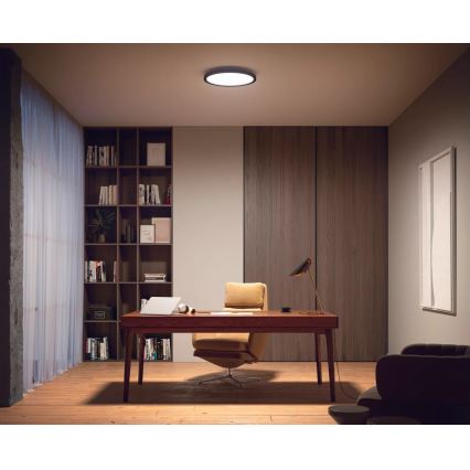 Philips - LED stropna svjetiljka s prigušivanjem Hue AURELLE LED/24,5W/230V + daljinski upravljač