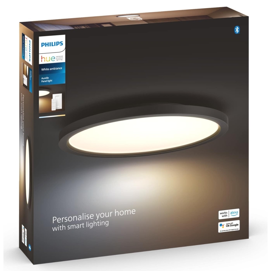 Philips - LED stropna svjetiljka s prigušivanjem Hue AURELLE LED/24,5W/230V + daljinski upravljač