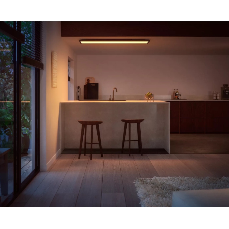 Philips - LED stropna svjetiljka s prigušivanjem Hue AURELLE LED/39W/230V + daljinski upravljač