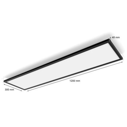 Philips - LED stropna svjetiljka s prigušivanjem Hue AURELLE LED/39W/230V + daljinski upravljač