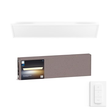 Philips - Hue AURELLE LED prigušivo stropno svjetlo LED/39W/230V 2200-6500K 120x30 cm bijelo + prekidač za prigušivanje