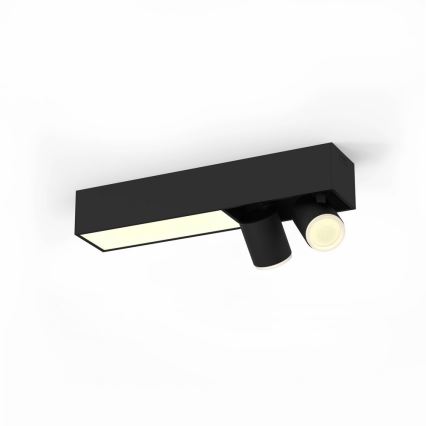Philips - LED RGBW prigušivo ugradbeno svjetlo Hue CENTRIS LED/11W/230V + 2xGU10/5,7W