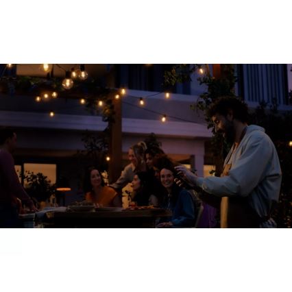 Philips - Hue FESTAVIA vanjska RGBW LED girlanda s mogućnošću prigušivanja, 10 × LED, 7 m, IP65