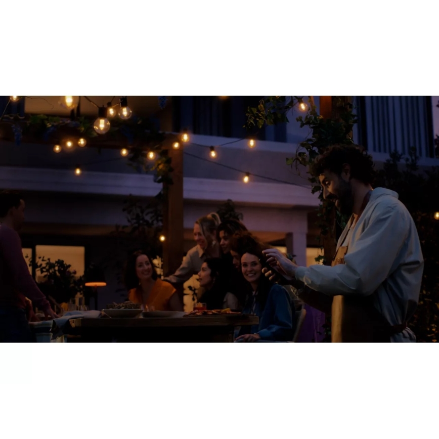 Philips - Hue FESTAVIA vanjska RGBW LED girlanda s mogućnošću prigušivanja, 10 × LED, 7 m, IP65