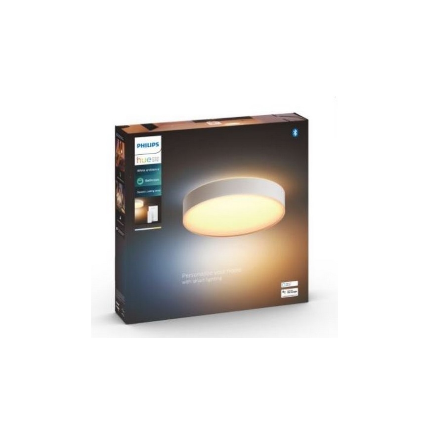Philips - LED prigušivo za kupaonsko svjetlo Hue DEVERE LED/33,5W/230V IP44 promjer 425 mm 2200-6500K + daljinski upravljač