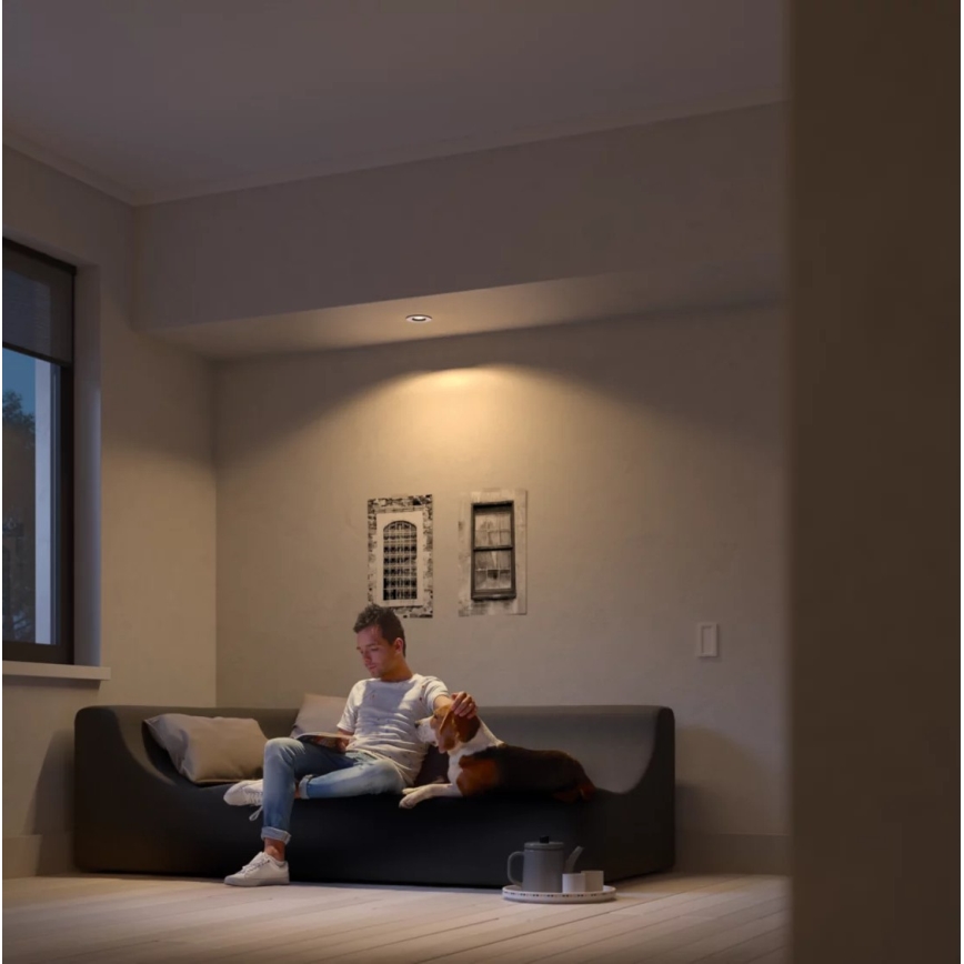 Philips - LED ugradivo za spuštanje s mogućnošću prigušivanja Hue MILLISKIN 1xGU10/4,2W/230V 2200-6500K bijela