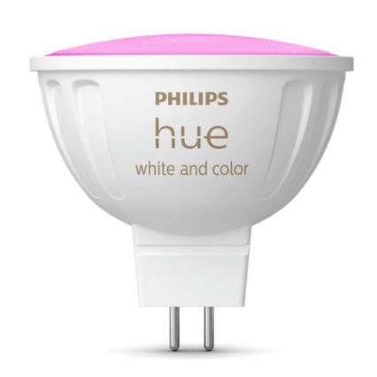 LED RGBW prigušivačka Philips Hue White And Color Ambiance GU5,3/MR16/6,3W/12V 2000-6500K