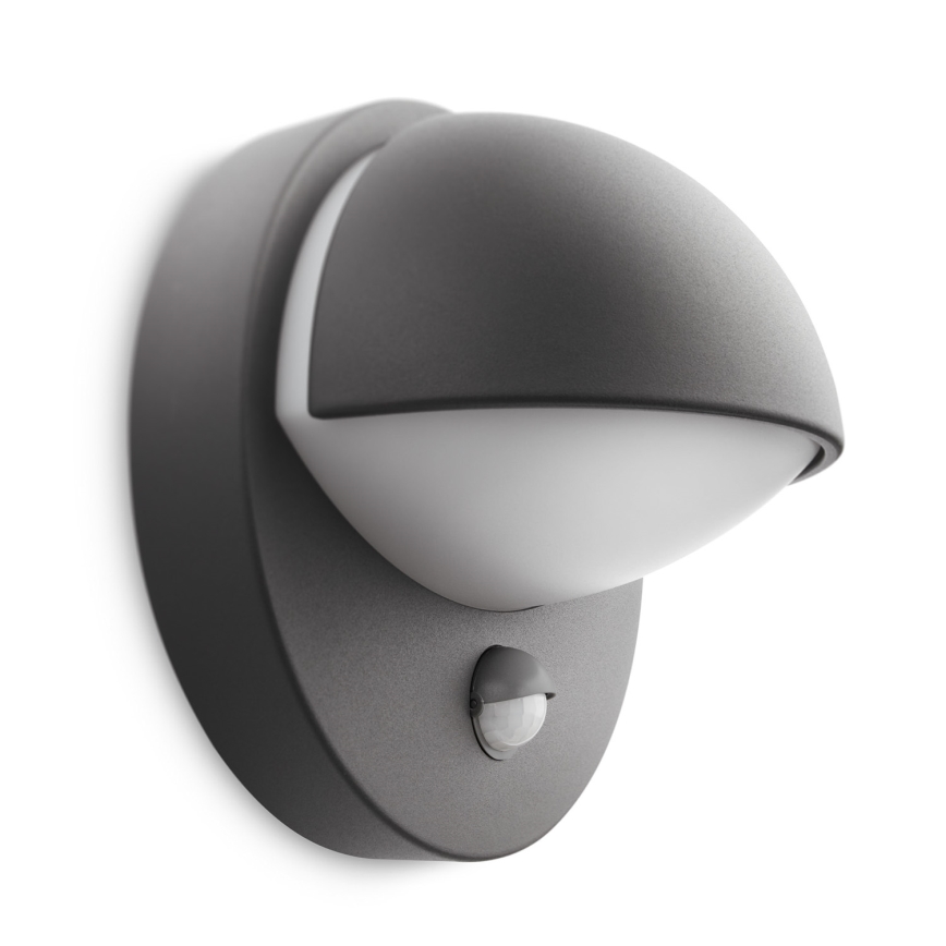Philips - Vanjsko zidno svjetlo sa senzorom JUNE 1xE27/12W/230V IP44