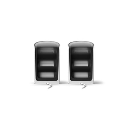 Philips - SET 2x LED RGBW Prigušivo projekcijsko svjetlo Hue PLAY LED/20W/230V 2000–6500K bijela