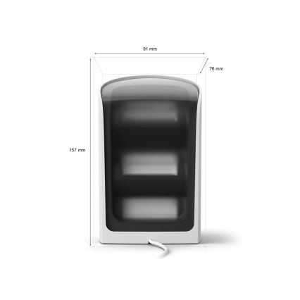 Philips - SET 2x LED RGBW Prigušivo projekcijsko svjetlo Hue PLAY Wall Washer LED/20W/230V 2000–6500K bijela