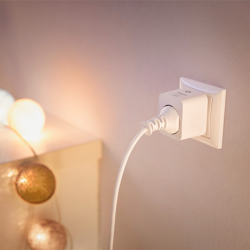 Philips - KOMPLET 2x pametnih SCHUKO utičnica 2300 W Wi‑Fi