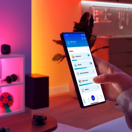 Philips - KOMPLET 2x LED RGBIC prigušiva svjetiljka SMART GRADIENT LED/8W/230V 2700-6500K Wi-Fi
