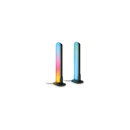 Philips - KOMPLET 2x LED RGBIC prigušiva svjetiljka SMART GRADIENT LED/8W/230V 2700-6500K Wi-Fi