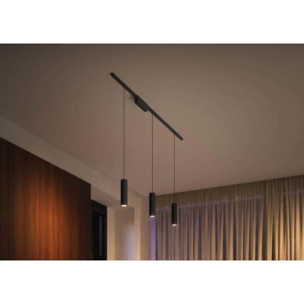 Philips - Set od 3 LED RGBW prigušive viseće svjetiljke na sajli za sustav šina Hue PERIFO LED/15,6W/230V 2000-6500K