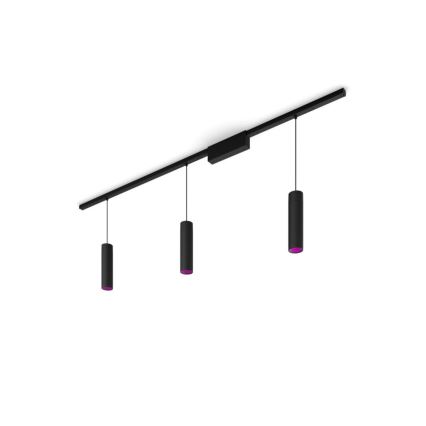 Philips - Set od 3 LED RGBW prigušive viseće svjetiljke na sajli za sustav šina Hue PERIFO LED/15,6W/230V 2000-6500K