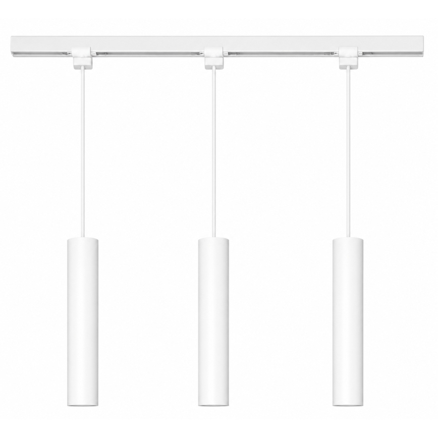 Philips - LED luster s mogućnošću prigušivanja na sajli u tračnom sustavu EASYLINK 3xGU10/6,2W/230V 2200-2700K 1m bijela