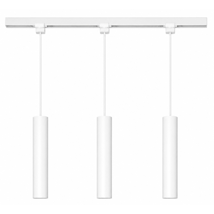 Philips - LED luster s mogućnošću prigušivanja na sajli u tračnom sustavu EASYLINK 3xGU10/7W/230V 2200-2700K 1m bijela