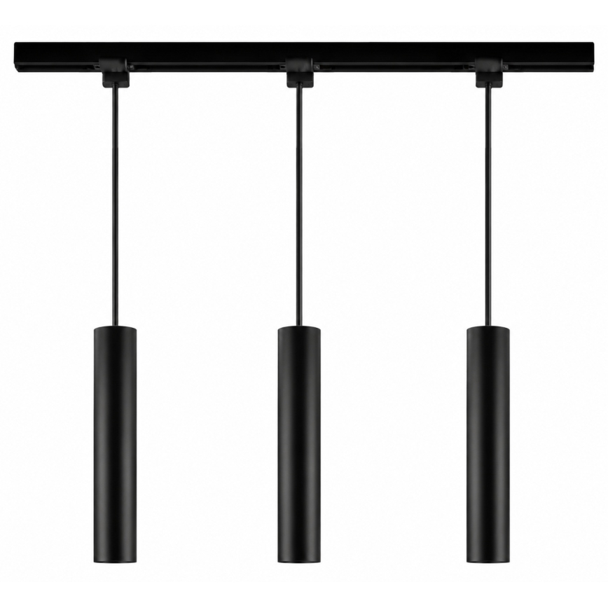 Philips - LED RGBW prigušivi viseći luster na kabelu u šinskom sustavu EASYLINK HUE 3xGU10/4,7W/230V 2200-6500K 1m crna