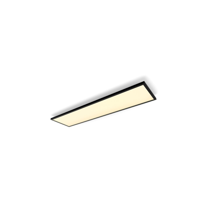 Philips - LED Prigušiva stropna svjetiljka Hue AURELLE LED/39W/230V 2200-6500K 120x30 cm crna
