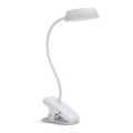Philips - LED Prigušiva lampa s kopčom DONUTCLIP LED/3W/5V 1200 mAh CRI 90 bijela