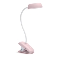 Philips - LED Prigušiva lampa s kopčom DONUTCLIP LED/3W/5V 1200 mAh CRI 90 ružičasta