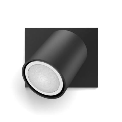 Philips - LED Prigušiva reflektorska svjetiljka Hue RUNNER 1xGU10/4,2W/230V 2200-6500K crna