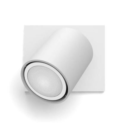 Philips - LED Prigušiva reflektorska svjetiljka Hue RUNNER 1xGU10/4,2W/230V 2200-6500K + daljinski upravljač bijela