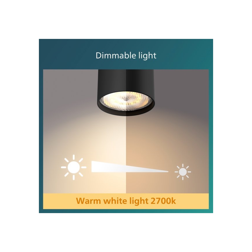 Philips - LED Prigušiva reflektorska svjetiljka 2xLED/4,5W/230V