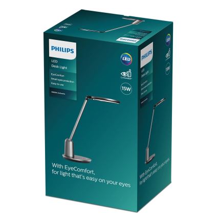 Philips - LED Prigušiva stolna lampa na dodir EINSTEIN SCENE SWITCH LED/15W/230V 2800/4000/5100K CRI94