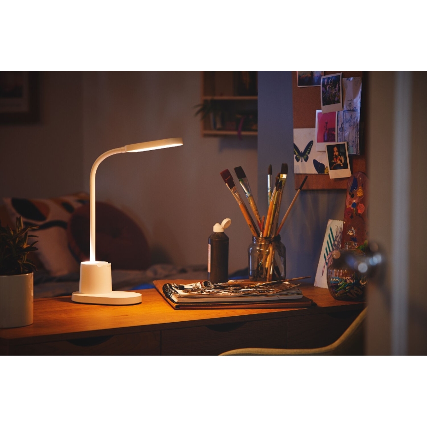 Philips - LED Prigušiva stolna lampa na dodir BUCKET LED/7W/5V 1800 mAh 3000/4000/5700K CRI 90