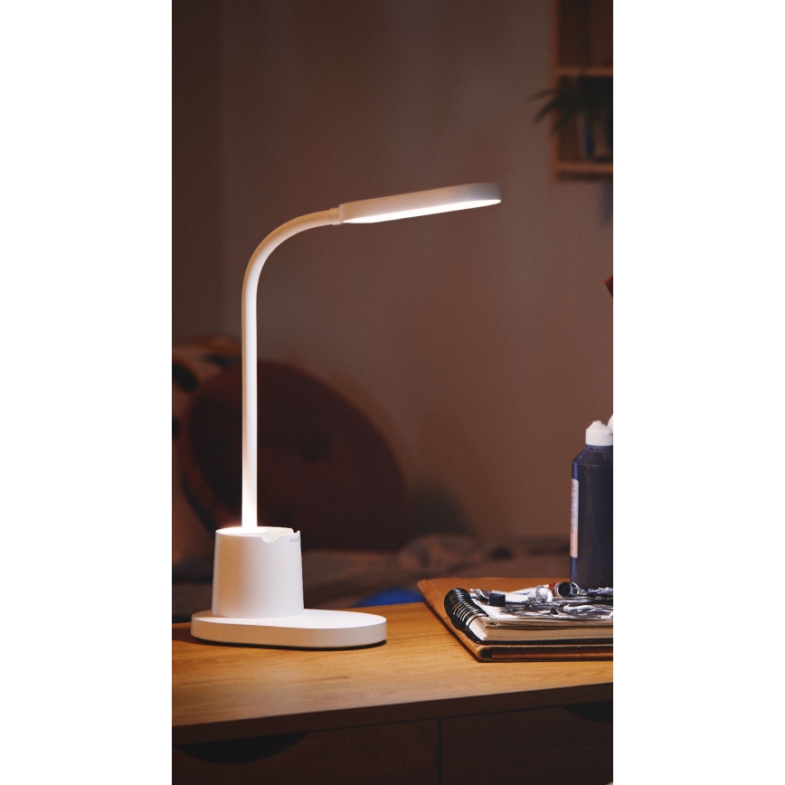 Philips - LED Prigušiva stolna lampa na dodir BUCKET LED/7W/5V 1800 mAh 3000/4000/5700K CRI 90