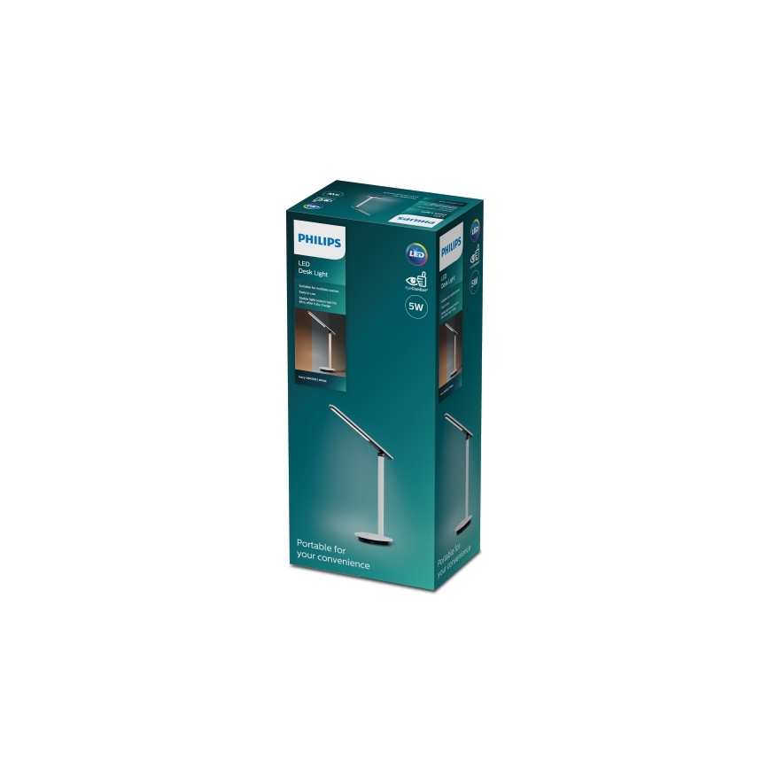 Philips - LED Prigušiva stolna lampa na dodir ROCK LED/5W/5V 1800 mAh