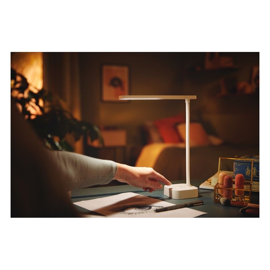 Philips - LED Prigušiva stolna lampa na dodir TILPA LED/5W/5V 1800 mAh