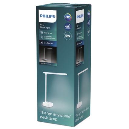 Philips - LED Prigušiva stolna lampa na dodir TILPA LED/5W/5V 1800 mAh
