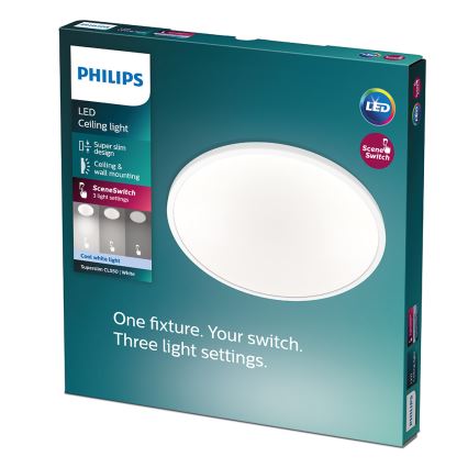 Philips - LED  Prigušiva stropna svjetiljka 1xLED/15W/230V 4000K