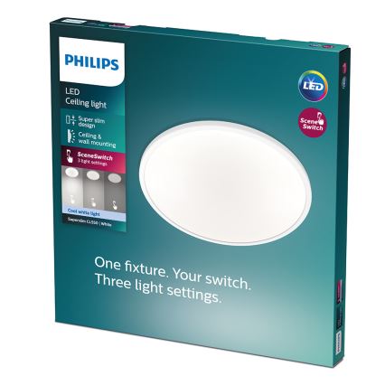 Philips - LED Prigušiva stropna svjetiljka 1xLED/18W/230V 4000K