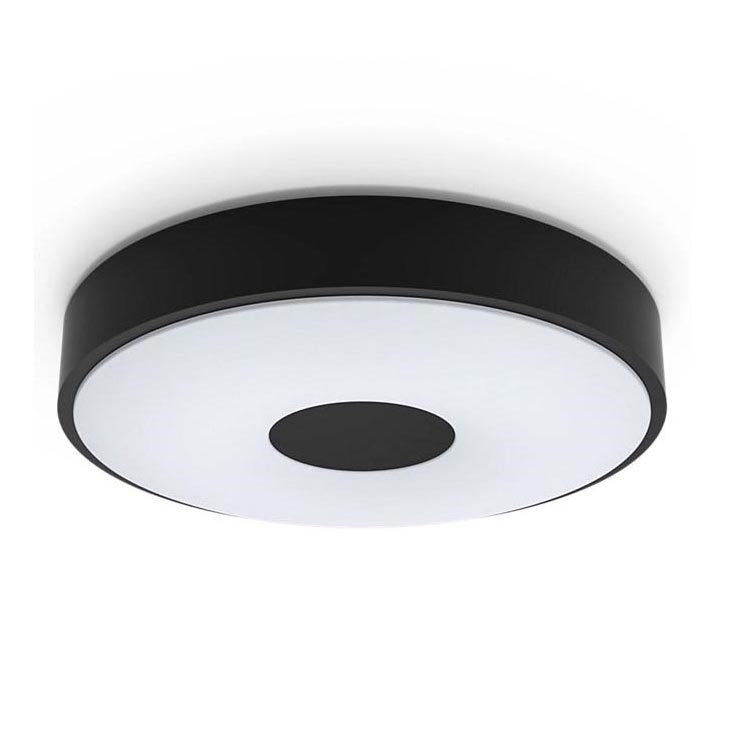 Philips - LED Prigušiva stropna svjetiljka COINER SCENE SWITCH LED/24W/230V 2700K crna