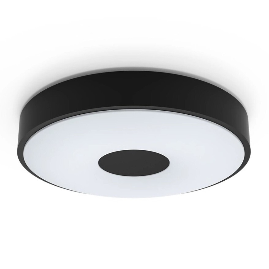 Philips - LED Prigušiva stropna svjetiljka COINER SCENE SWITCH LED/24W/230V 4000K crna
