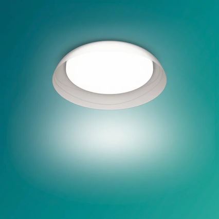 Philips - LED Prigušiva stropna svjetiljka FLETA SCENE SWITCH LED/10W/230V 4000K prozirna