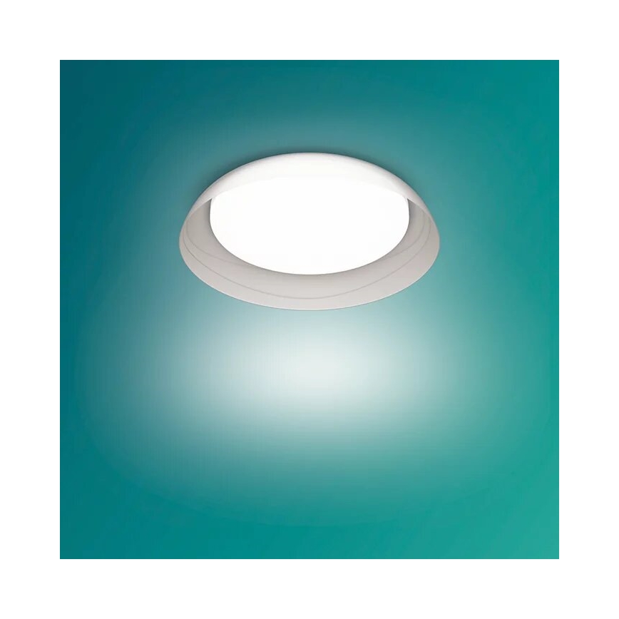 Philips - LED Prigušiva stropna svjetiljka FLETA SCENE SWITCH LED/10W/230V 4000K prozirna