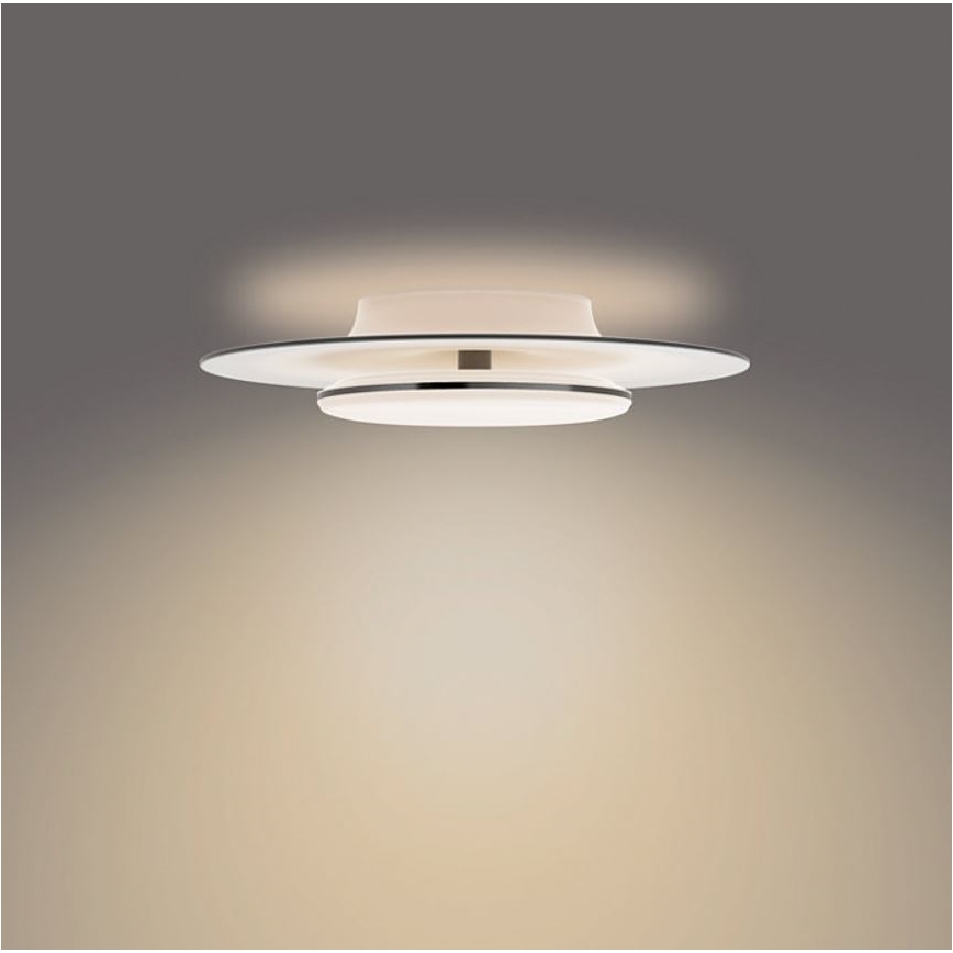 Philips- LED Prigušiva stropna svjetiljka SCENE SWITCH LED/30W/230V 2700K crna
