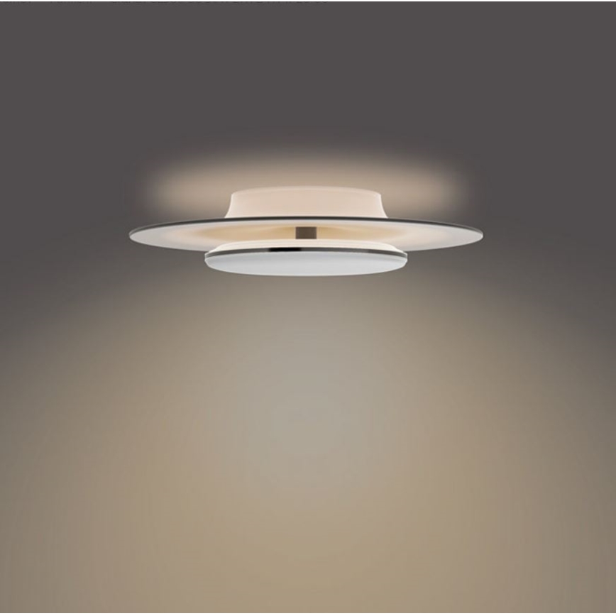 Philips- LED Prigušiva stropna svjetiljka SCENE SWITCH LED/30W/230V 2700K crna