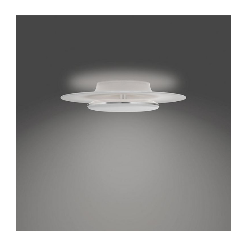 Philips- LED Prigušiva stropna svjetiljka SCENE SWITCH LED/30W/230V 4000K srebrna