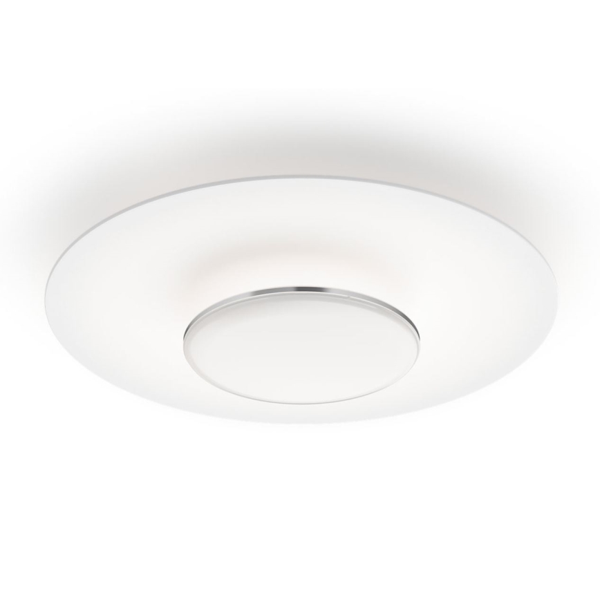 Philips- LED Prigušiva stropna svjetiljka SCENE SWITCH LED/40W/230V 4000K srebrna
